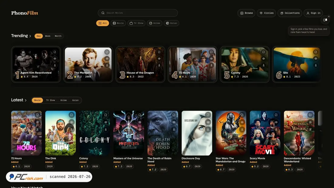 Screenshot of t4tsa.cc