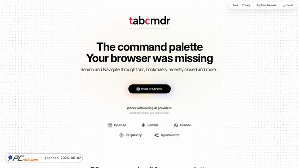 tabcmdr.com screenshot