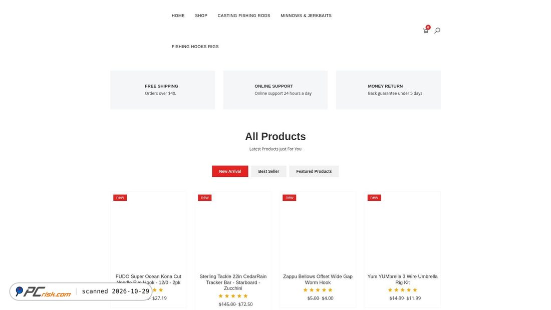 Screenshot of tackleharborhub.com
