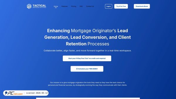 tacticalmortgagesolutions.com screenshot