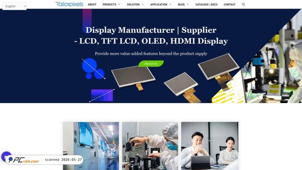 tailorpixels.com screenshot