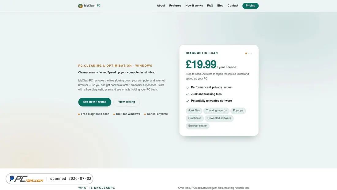 Screenshot of tails-theta.com