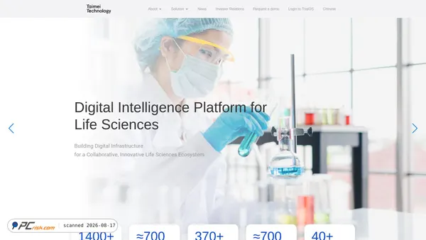 taimei.com screenshot