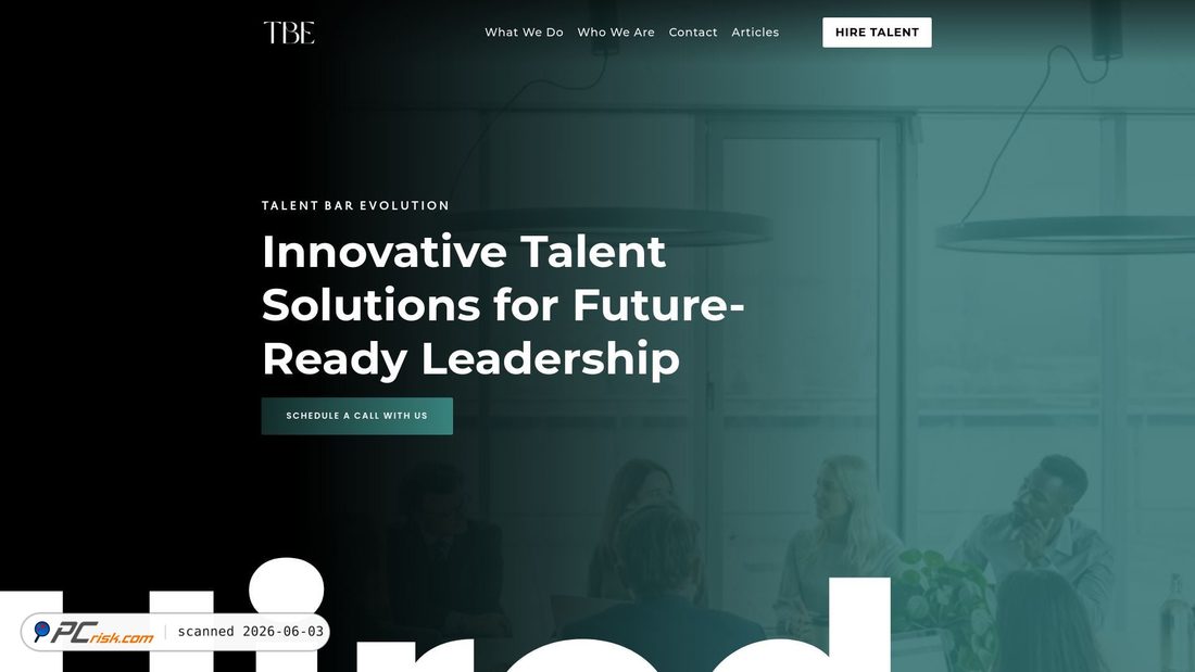 Screenshot of talentbar-evolution.com
