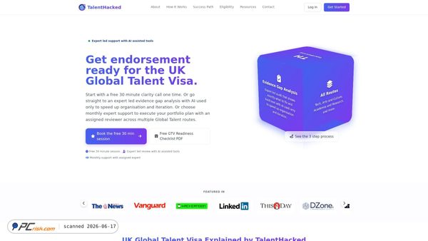 talenthacked.com screenshot
