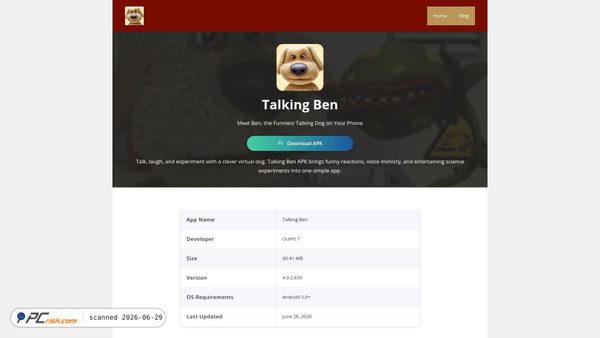 talkingbenapk.com screenshot