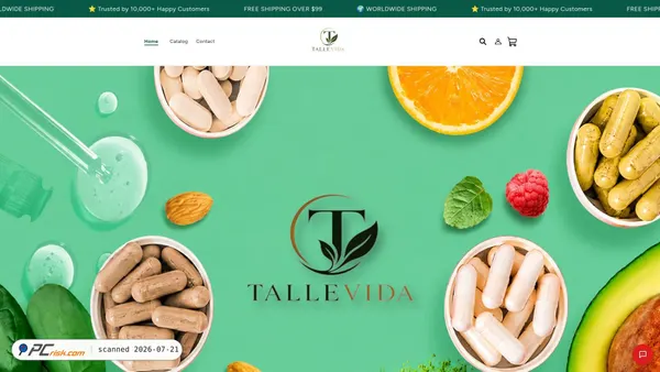 tallevida.com screenshot