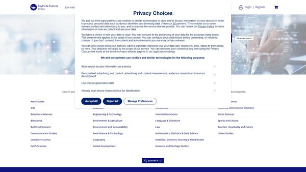 tandfonline.com screenshot