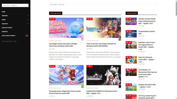 taodung.com Screenshot