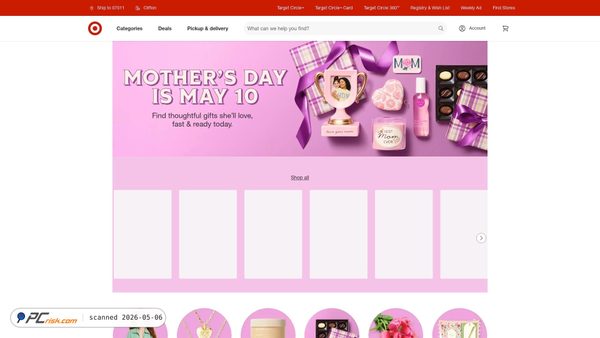 target.com screenshot