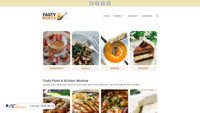 Captura de ecrã de tastyroots.blog