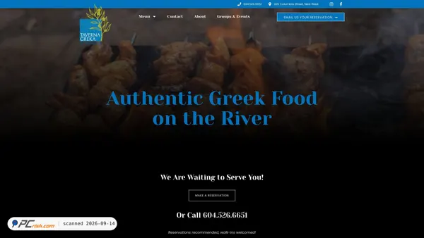 taverna.ca screenshot