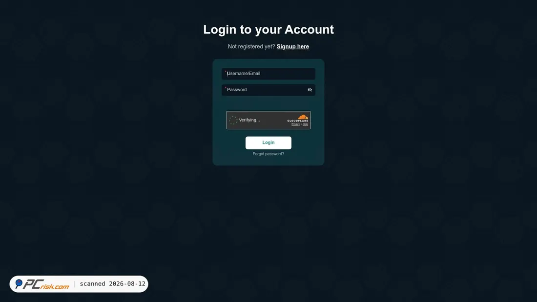 Screenshot of tazztv.xyz