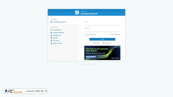 tealiumiq.com screenshot