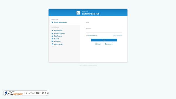 tealiumiq.com screenshot
