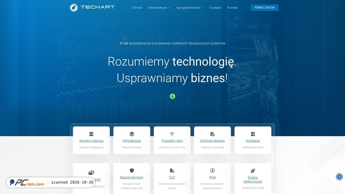 Screenshot of techart.com.pl