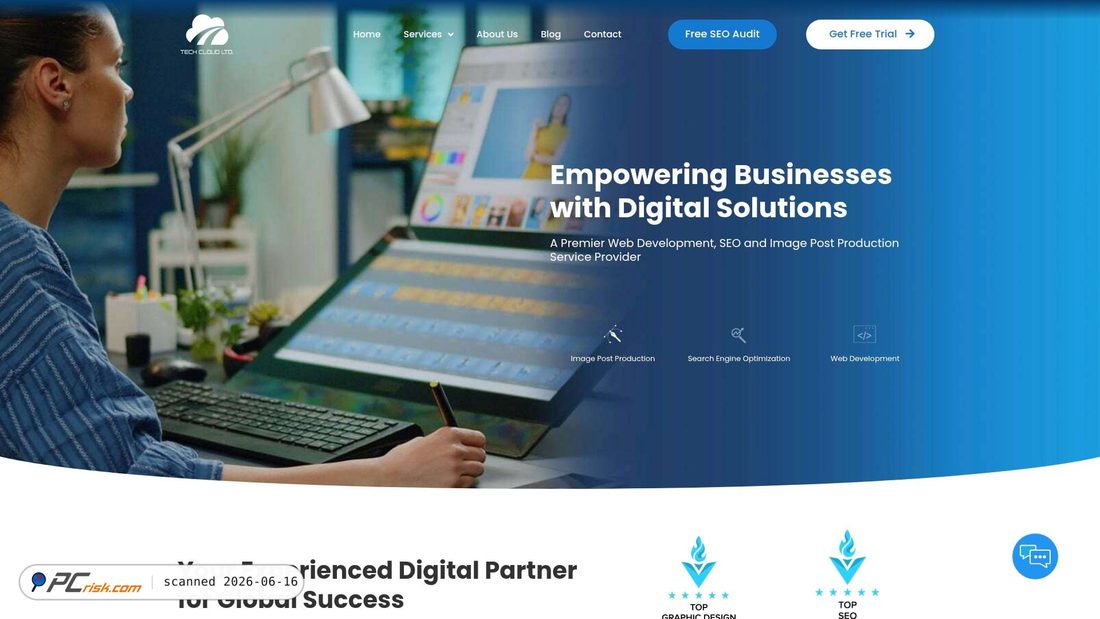 Screenshot di techcloudltd.com