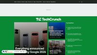 techcrunch.com Screenshot