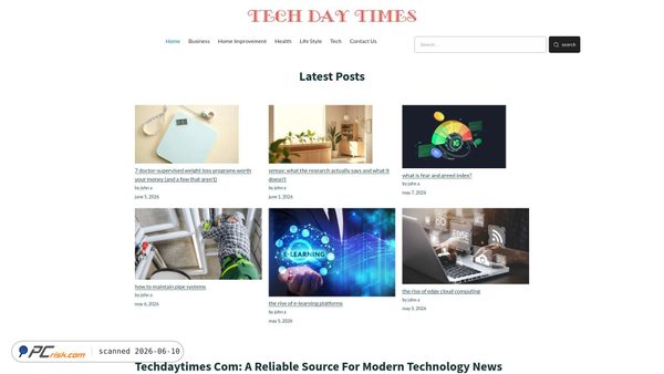 techdaytimes.co.uk screenshot