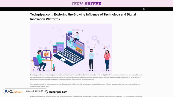 Captura de techgriper.co.uk