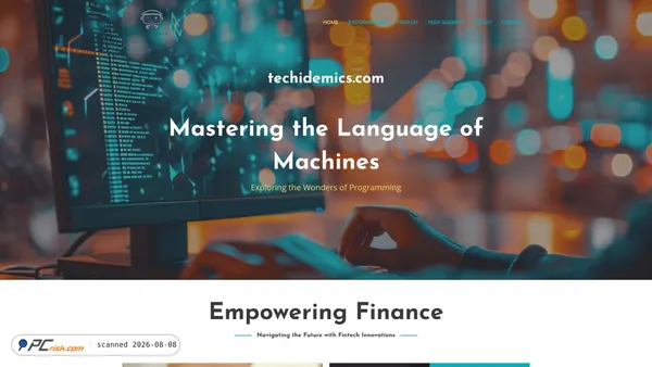 techidemics.com screenshot