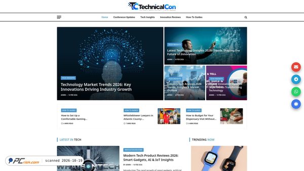 technicalcon.com screenshot