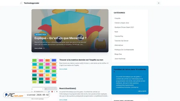 technologycoder.info screenshot