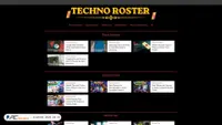 Captura de ecrã de technoroster.com