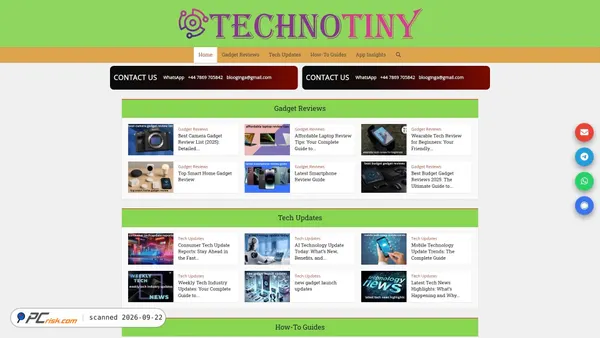 technotiny.com Screenshot
