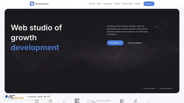 techquince.com screenshot