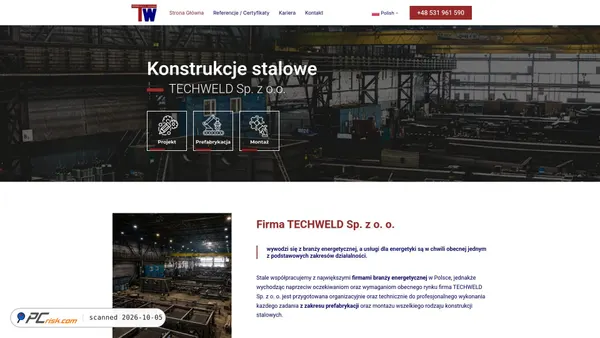 techweld.pl screenshot