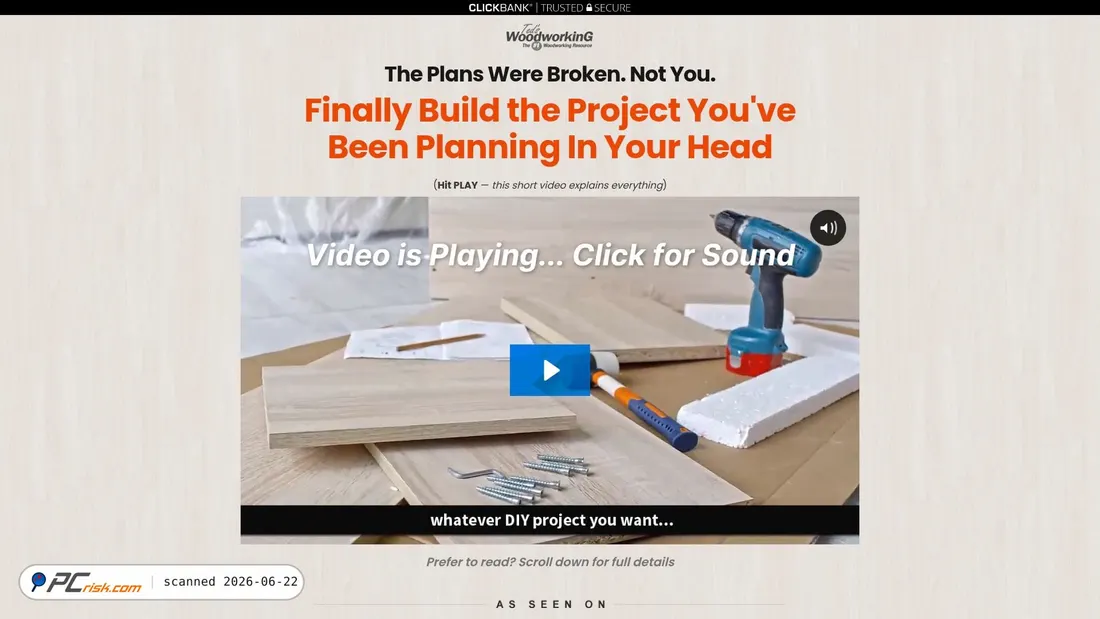 Screenshot of tedplansdiy.com
