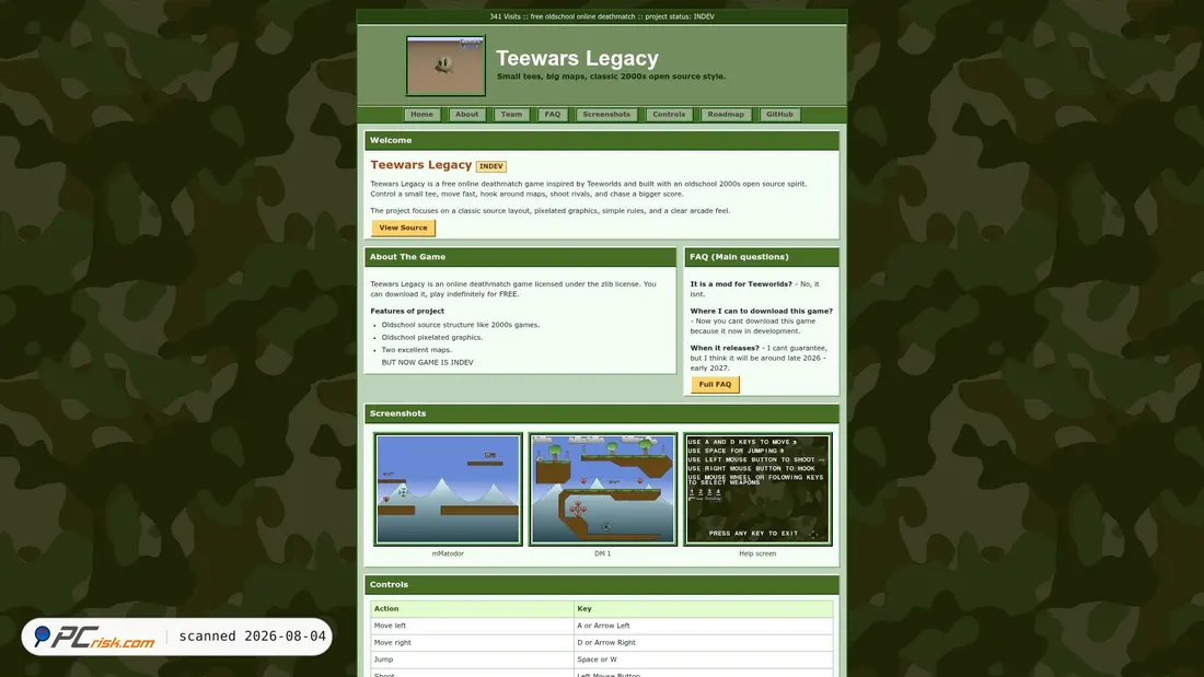 Screenshot of teewarslegacy.com.ua