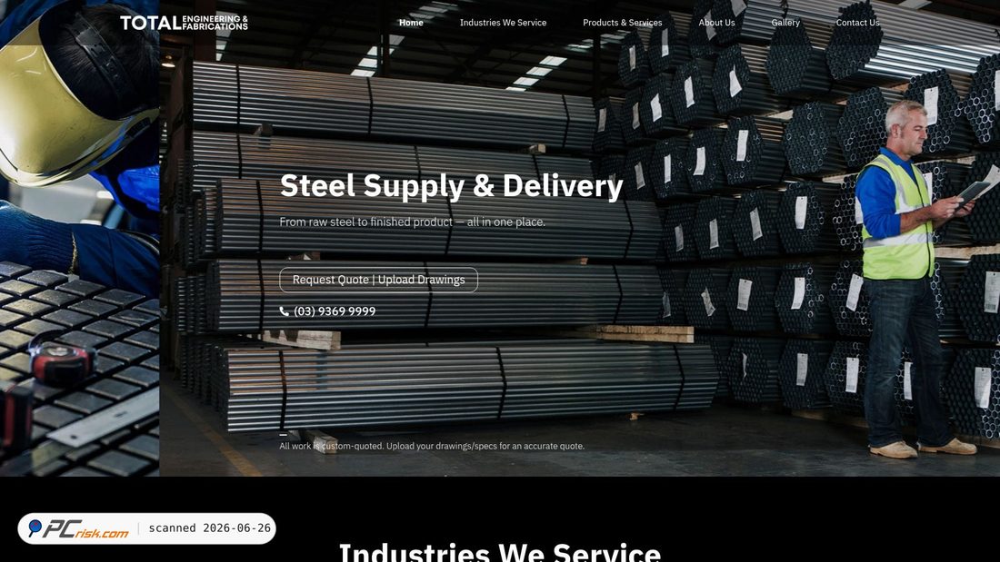 Screenshot of tefgroup.com.au