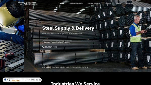 tefgroup.com.au screenshot