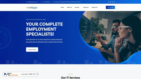 tekintegral.com screenshot