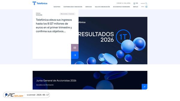 telefonica.com screenshot