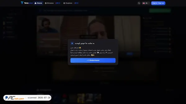 telelivee.ir screenshot