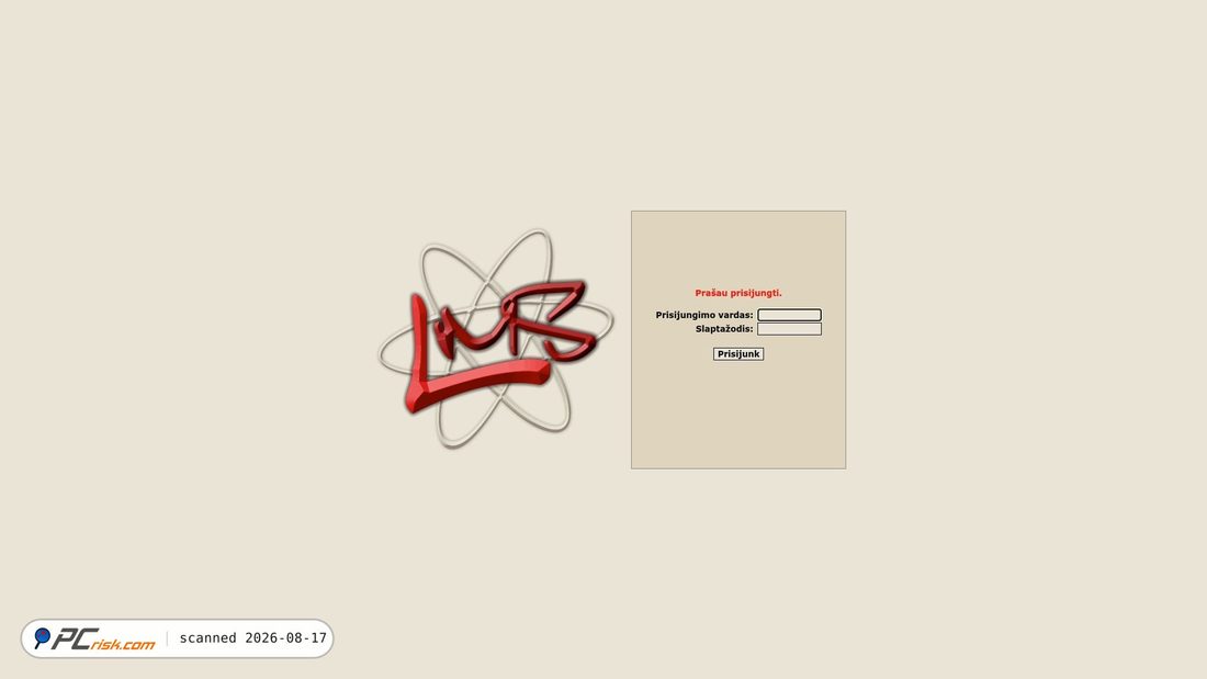 Screenshot of telemarketingas.kis.lt