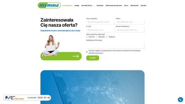 telemedia.pl screenshot