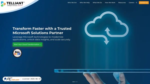 telliant.com screenshot