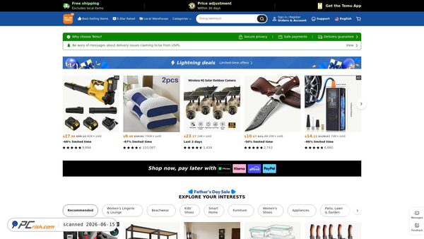 temu.com screenshot