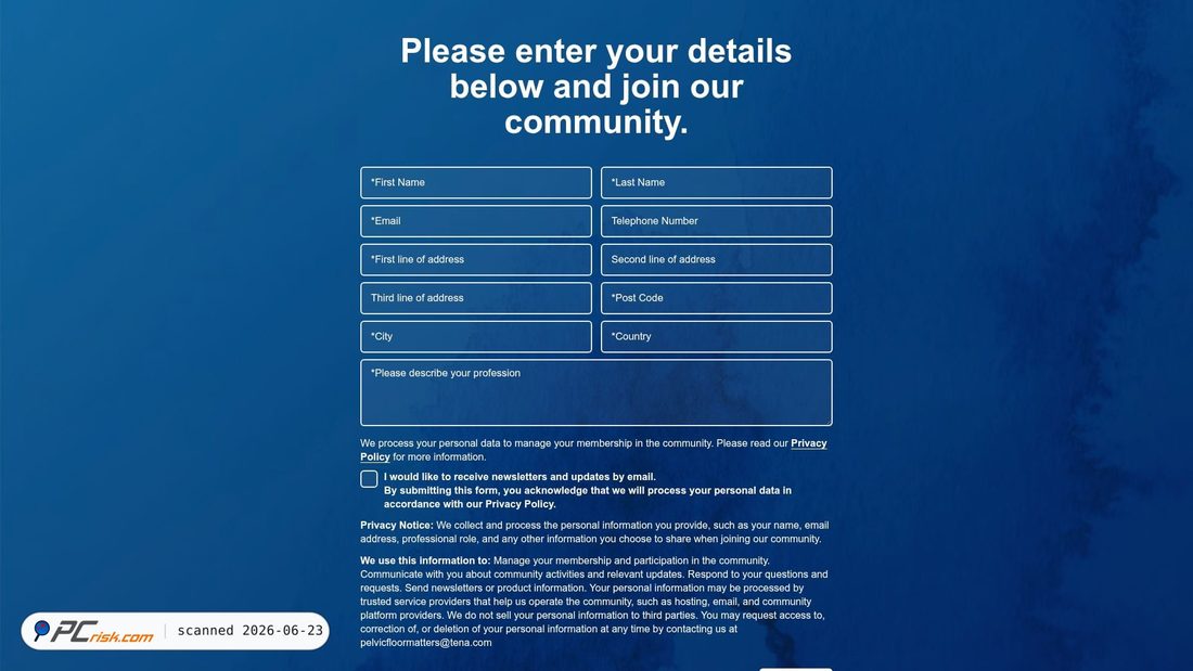 Captura de pantalla de tenaconvent.com