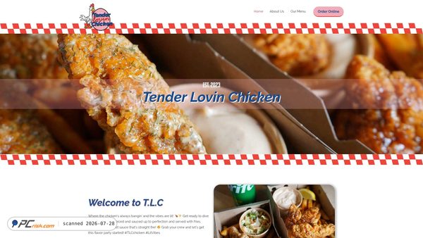 tenderlovinchicken.ca screenshot