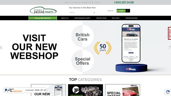 terrysjag.com screenshot