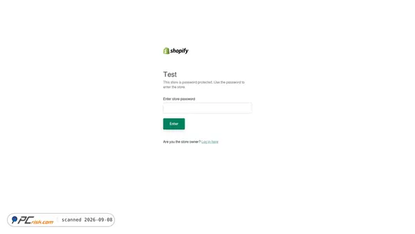 test-0lnuokfe.myshopify.com screenshot