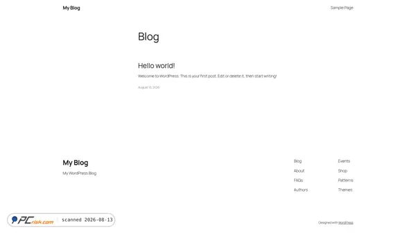 test.inetstaging.com screenshot