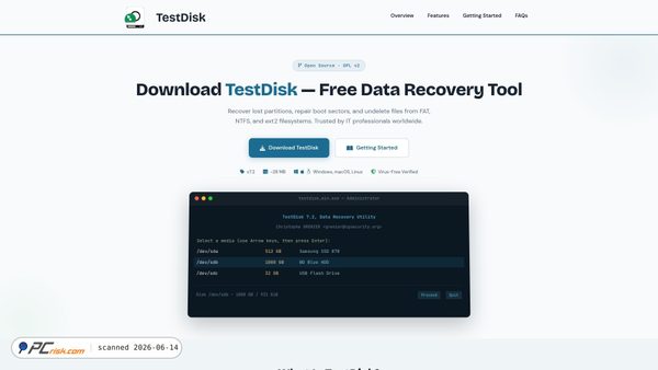 testdisk.app screenshot
