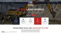 texaslandworks.com screenshot