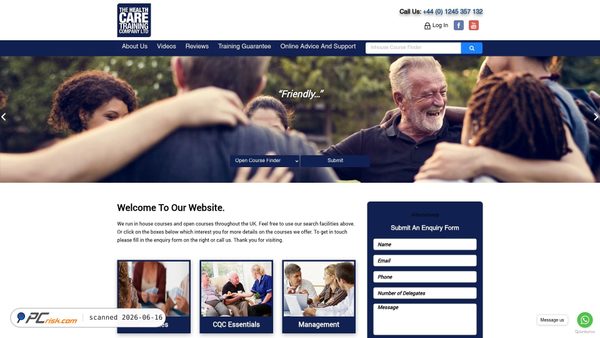 thctc.co.uk screenshot